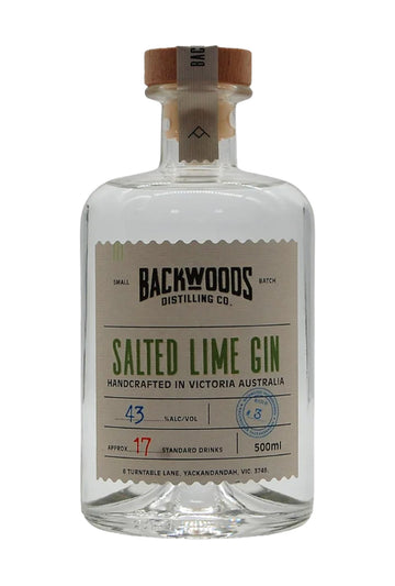 Backwoods Salted Lime Gin 43% 700ml