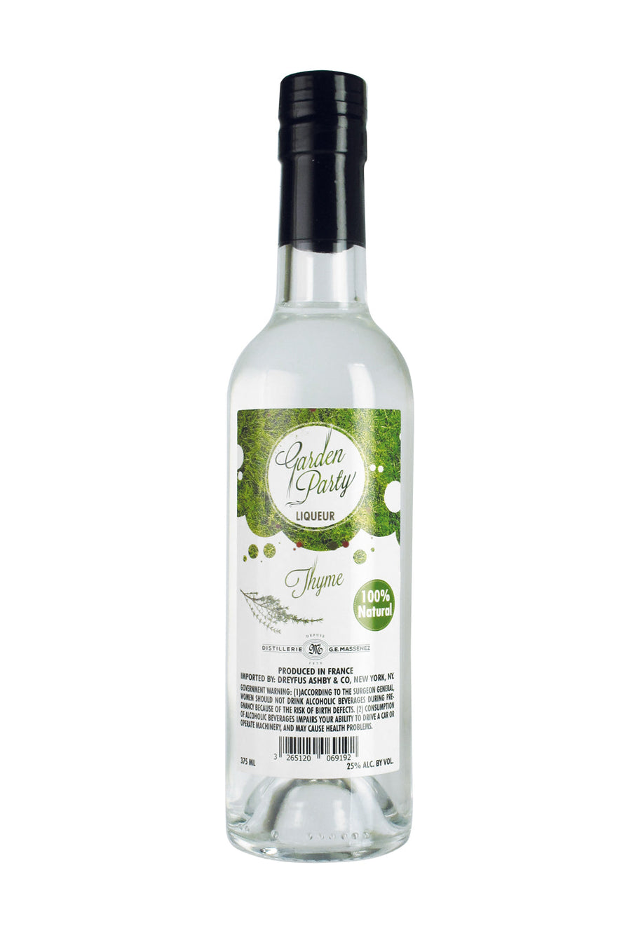 Massenez Garden Party Dried Thyme (Thym) 25% 375ml
