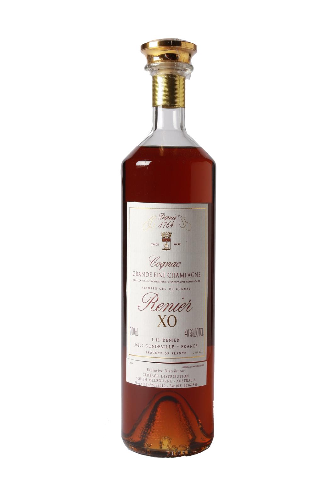 Renier Cognac XO 25yrs Grande Champagne 40% 700ml