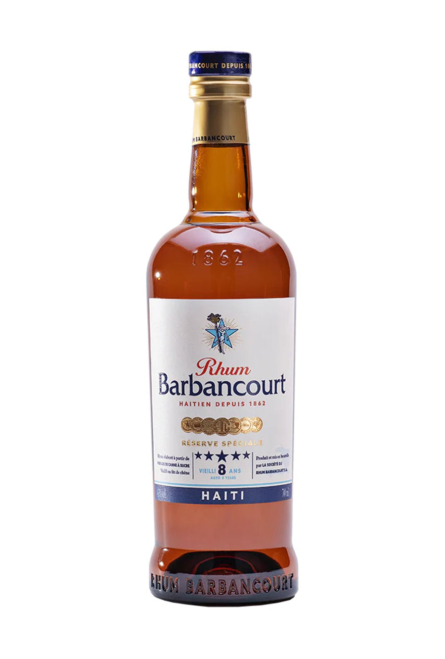 Barbancourt Extra Old Rum 8yrs, 5 stars 43% 700ml - Caravan Wines & Spirits