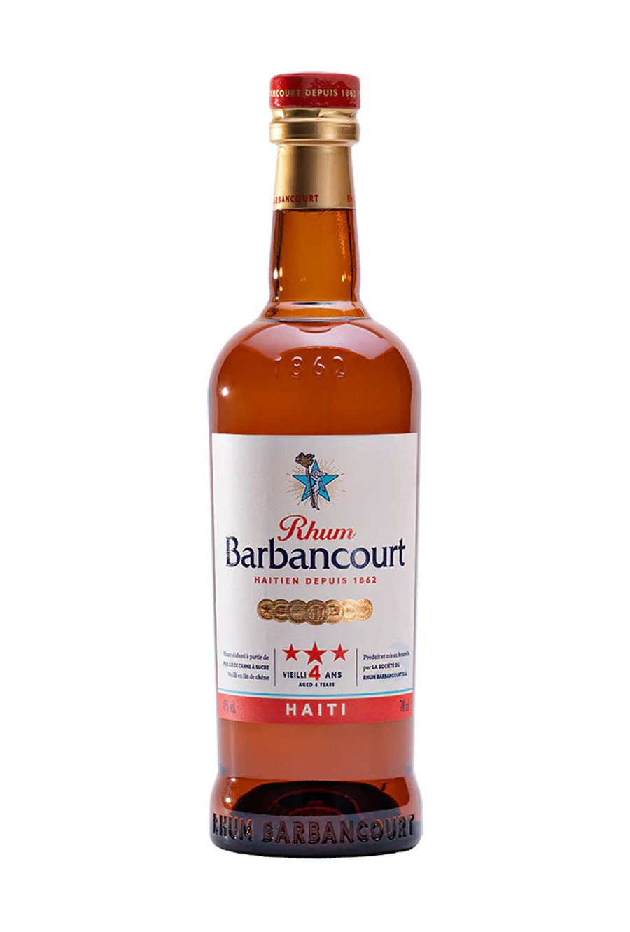 Barbancourt Rum 4yrs, 3 stars 40% 700ml - Caravan Wines & Spirits