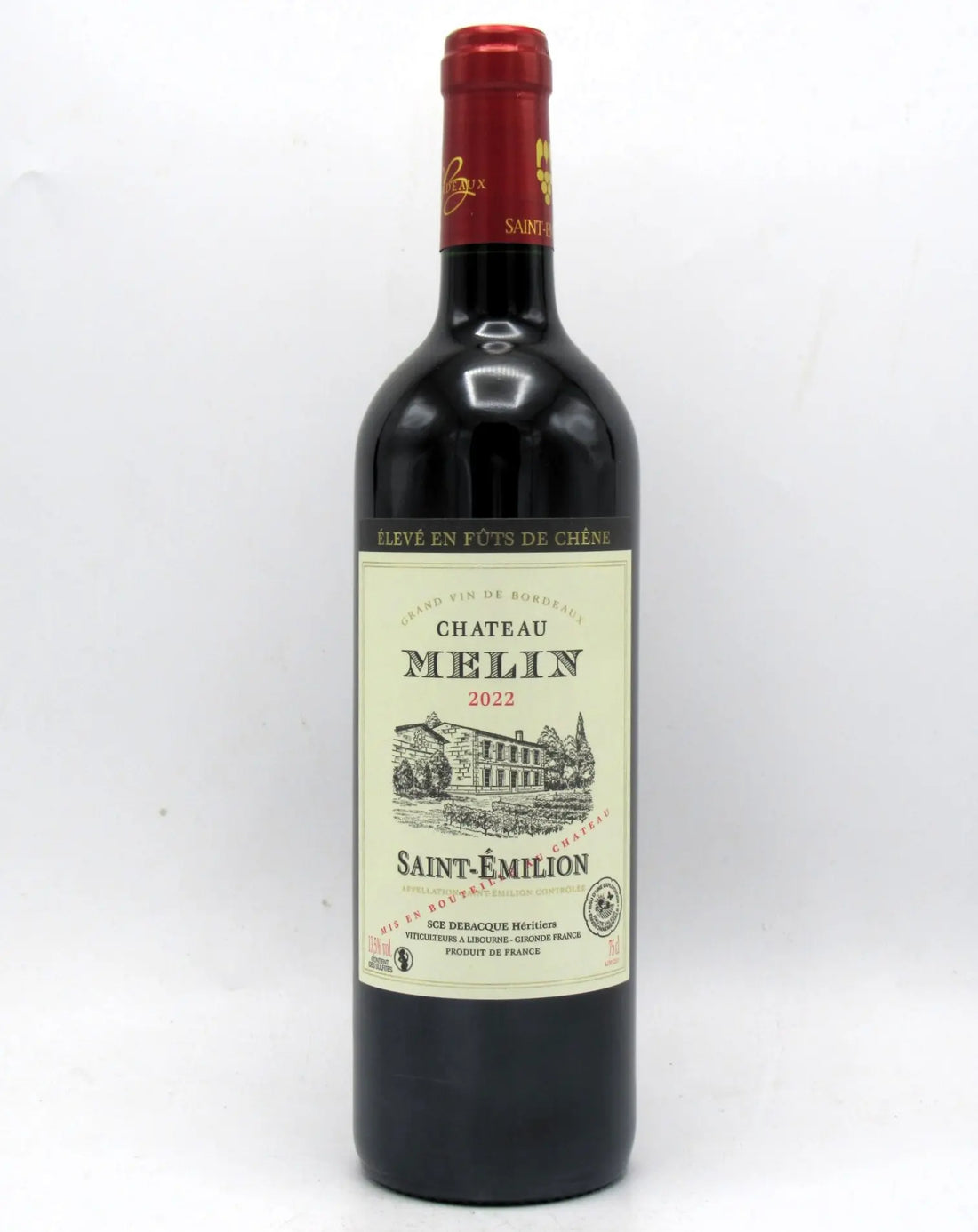 Chateau Melin Saint-Emilion Grand Cru 2022 bottle
