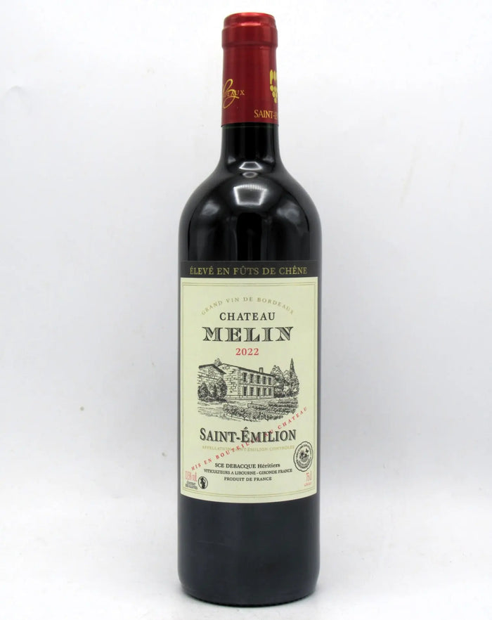 Chateau Melin Saint-Emilion Grand Cru 2022 bottle