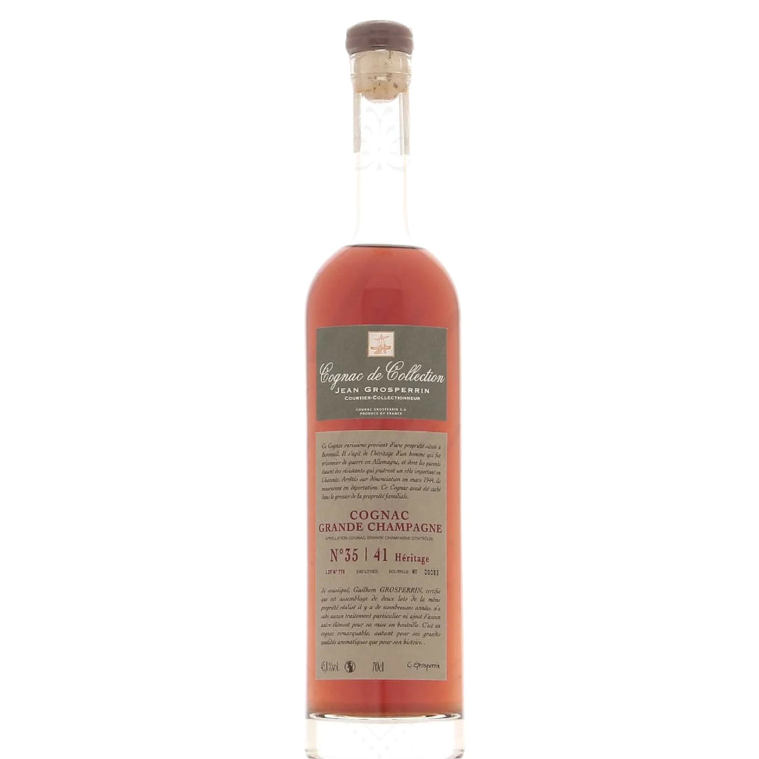 Grosperrin Cognac No 35-41 Grande Champagne Héritage 45.8% 700ml