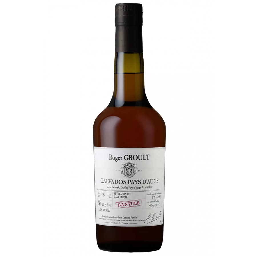 Roger Groult Calvados Vouvray Pays d'Auge 44% 500ml