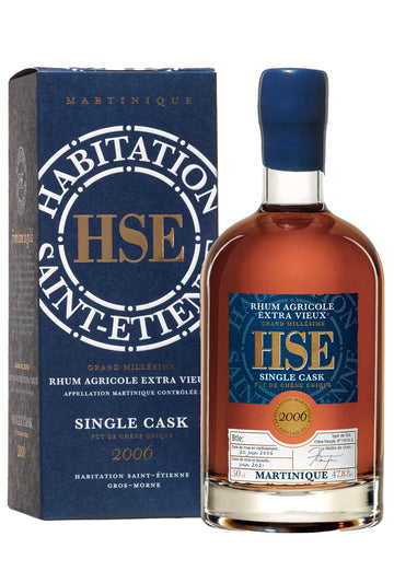 2006 Rum HSE Single Cask 47.8% 500ml