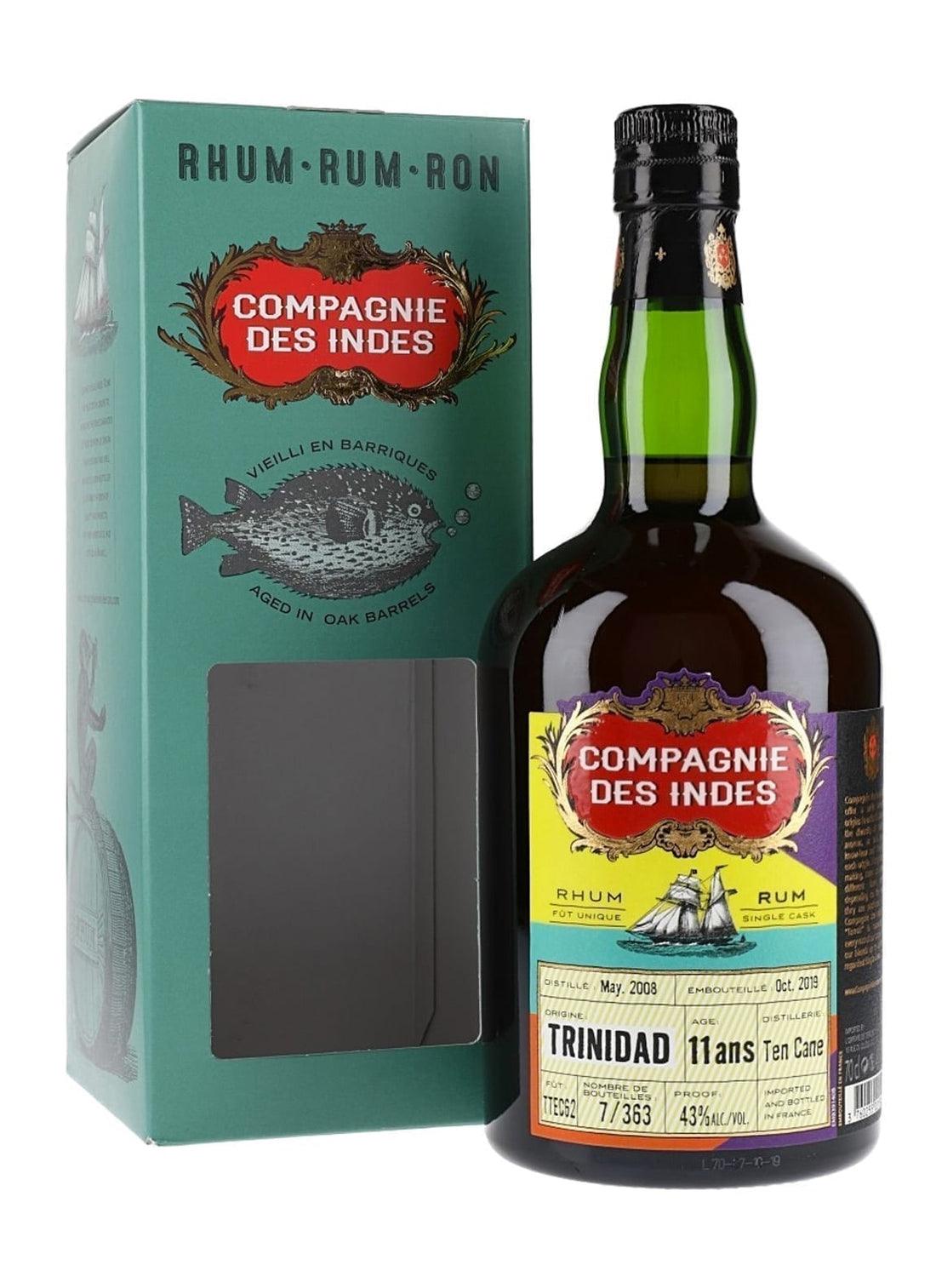 Compagnie des Indes Rum Trinidad 11 Years
