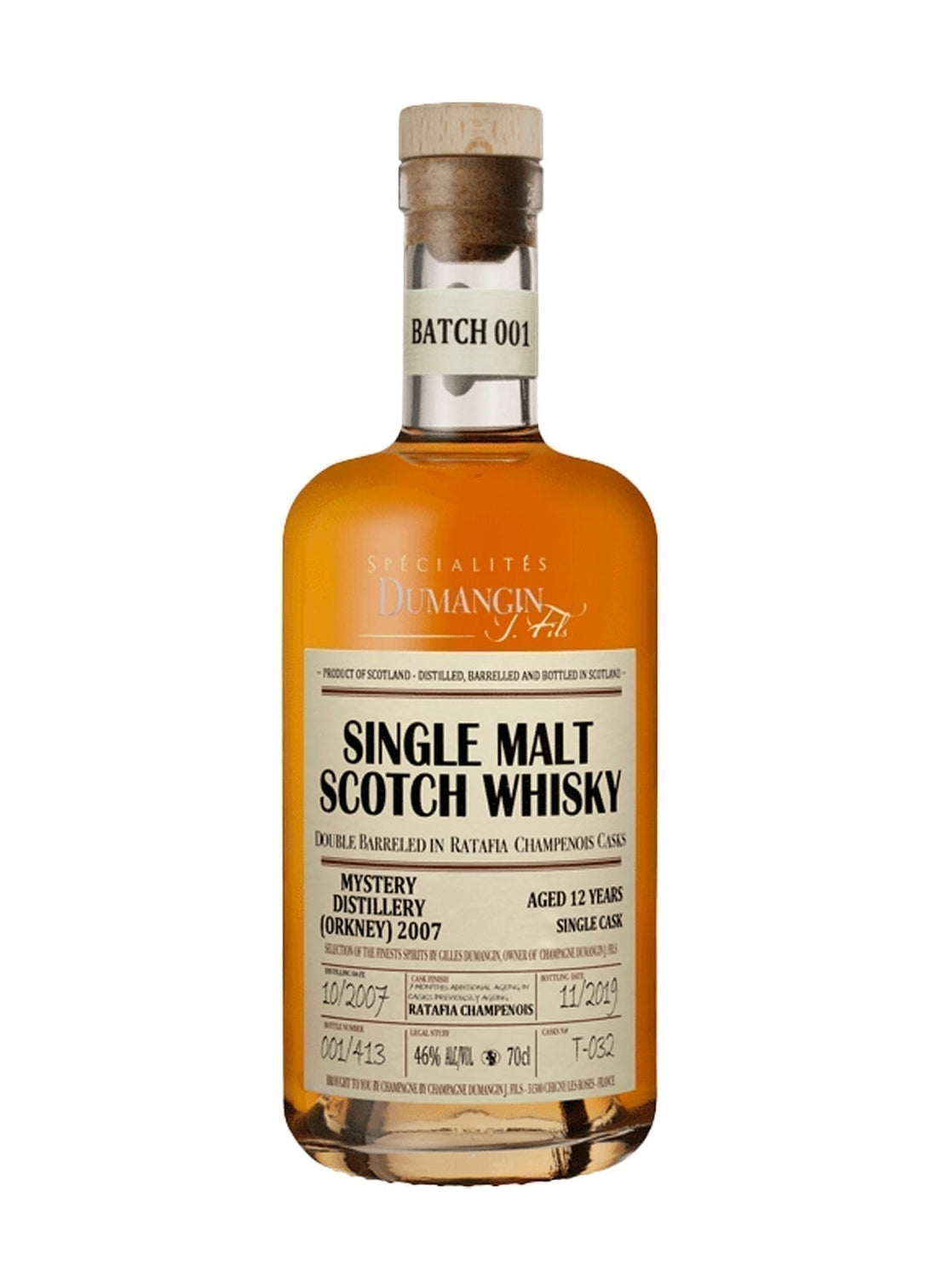 Dumangin Batch 001 Single Malt Scotch Whisky