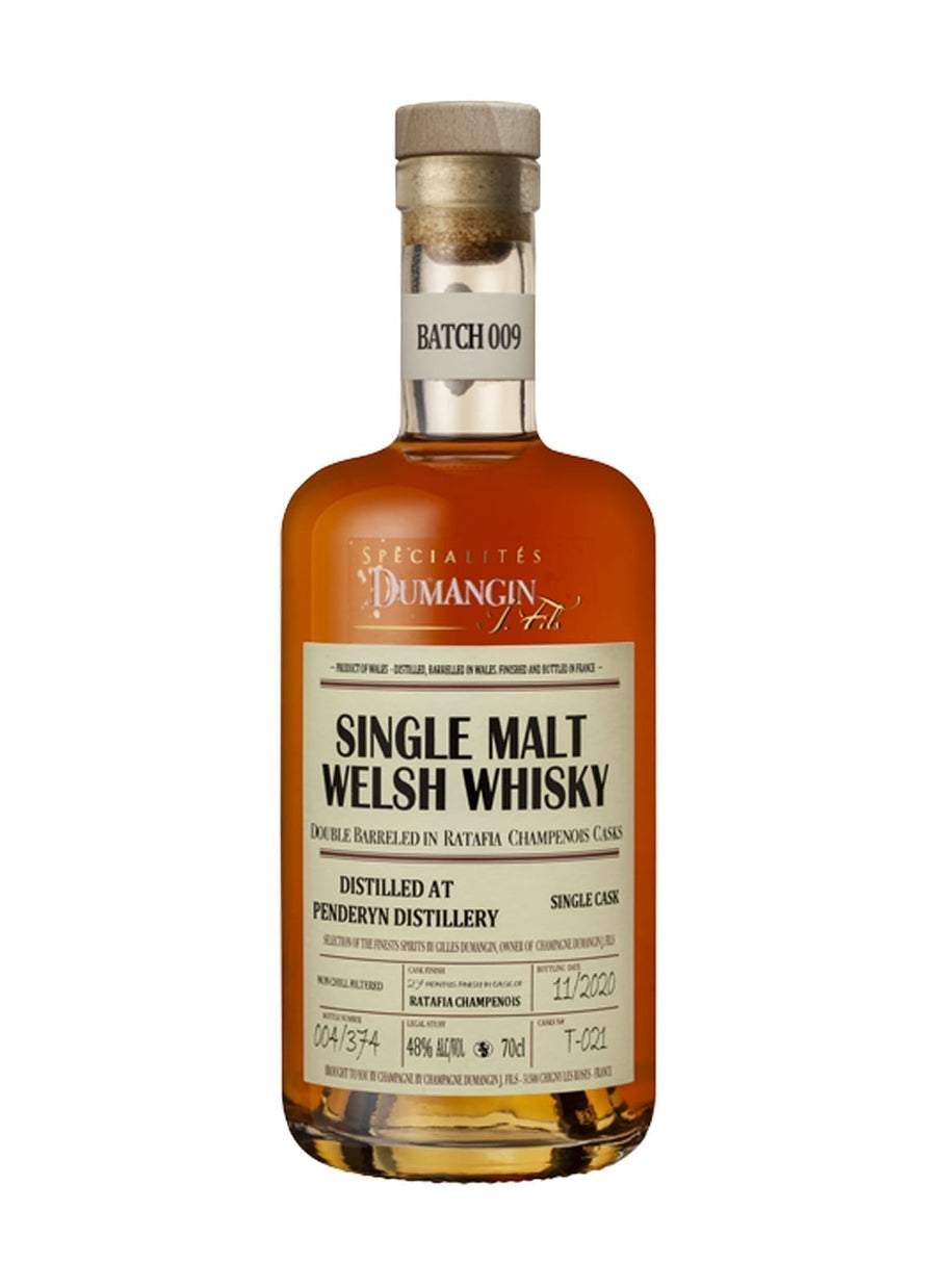 Dumangin Single Malt Welsh Whisky Penderyn Batch 009