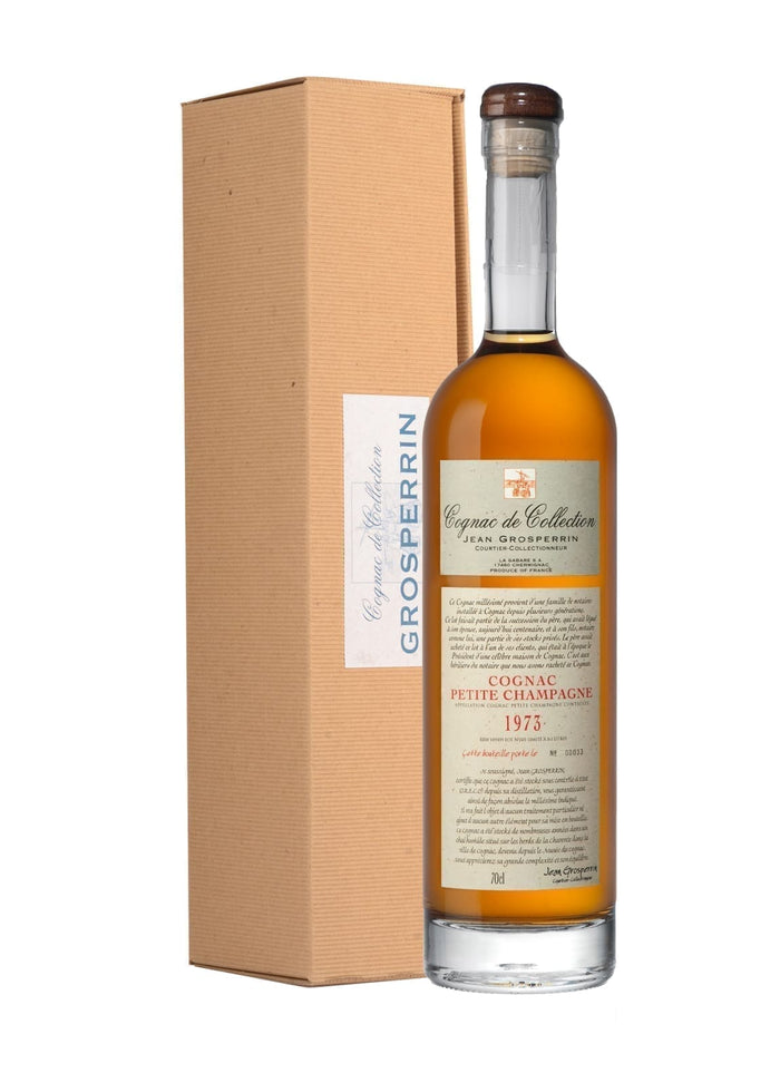 Grosperrin 'Cognac De Collection' 1973 aged 36 Years, Petite Champagne