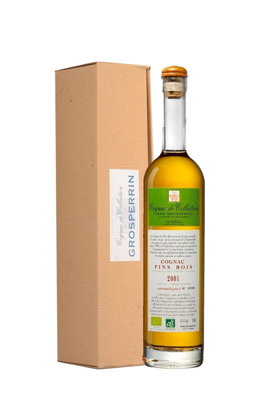 Grosperrin 'Cognac De Collection' 2001 ORGANIC aged 10 Years, Fins Bois
