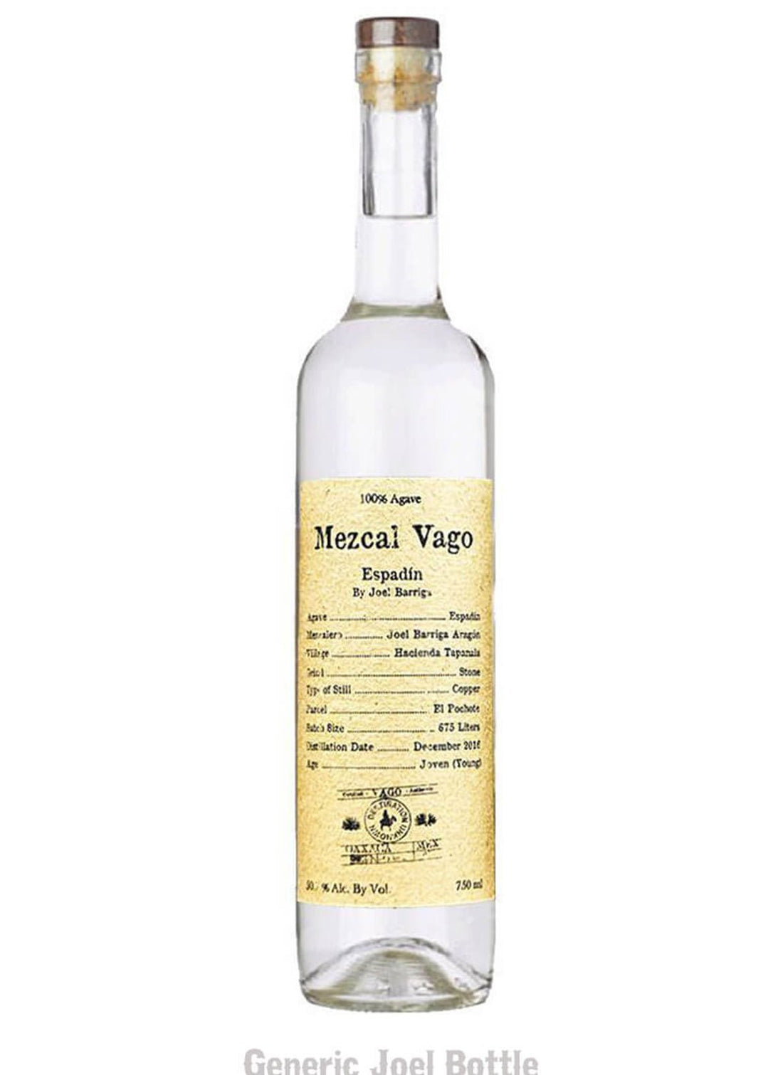 Vago Espadin Mezcal Barriga - Caravan Wines & Spirits