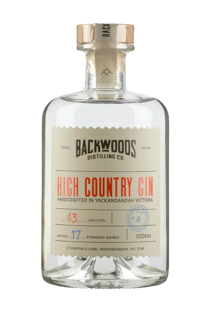 Backwood High Country Gin 500ml 43%