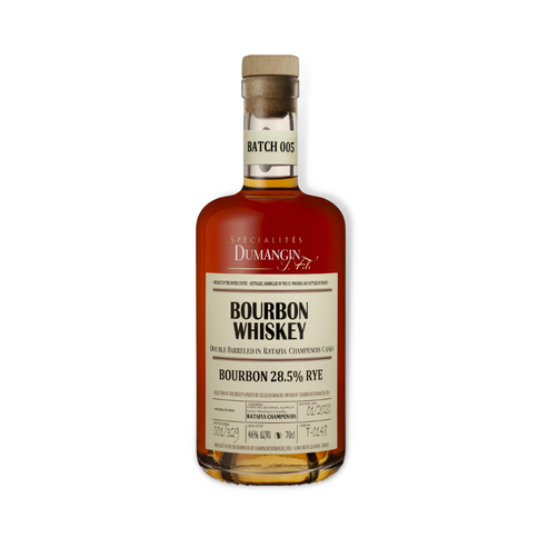DUMANGIN BOURBON Batch 005 Rye 28.5% 2015 46% 700ml