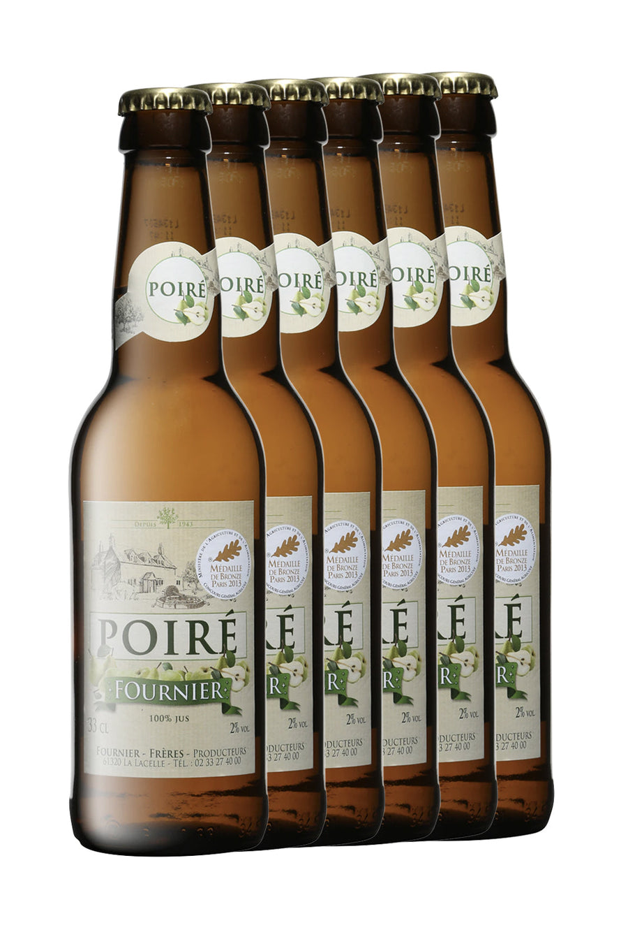 Fournier Poire (Pear Cider) 2% 330ml - x6 Bottles