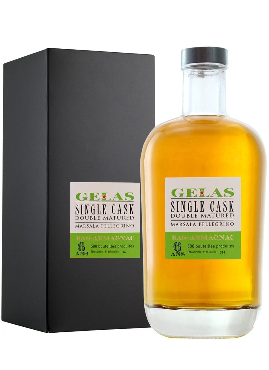 Gelas Bas-Armagnac Single Cask Marsala Pellegrino Finish 6yrs 48.4% 700ml