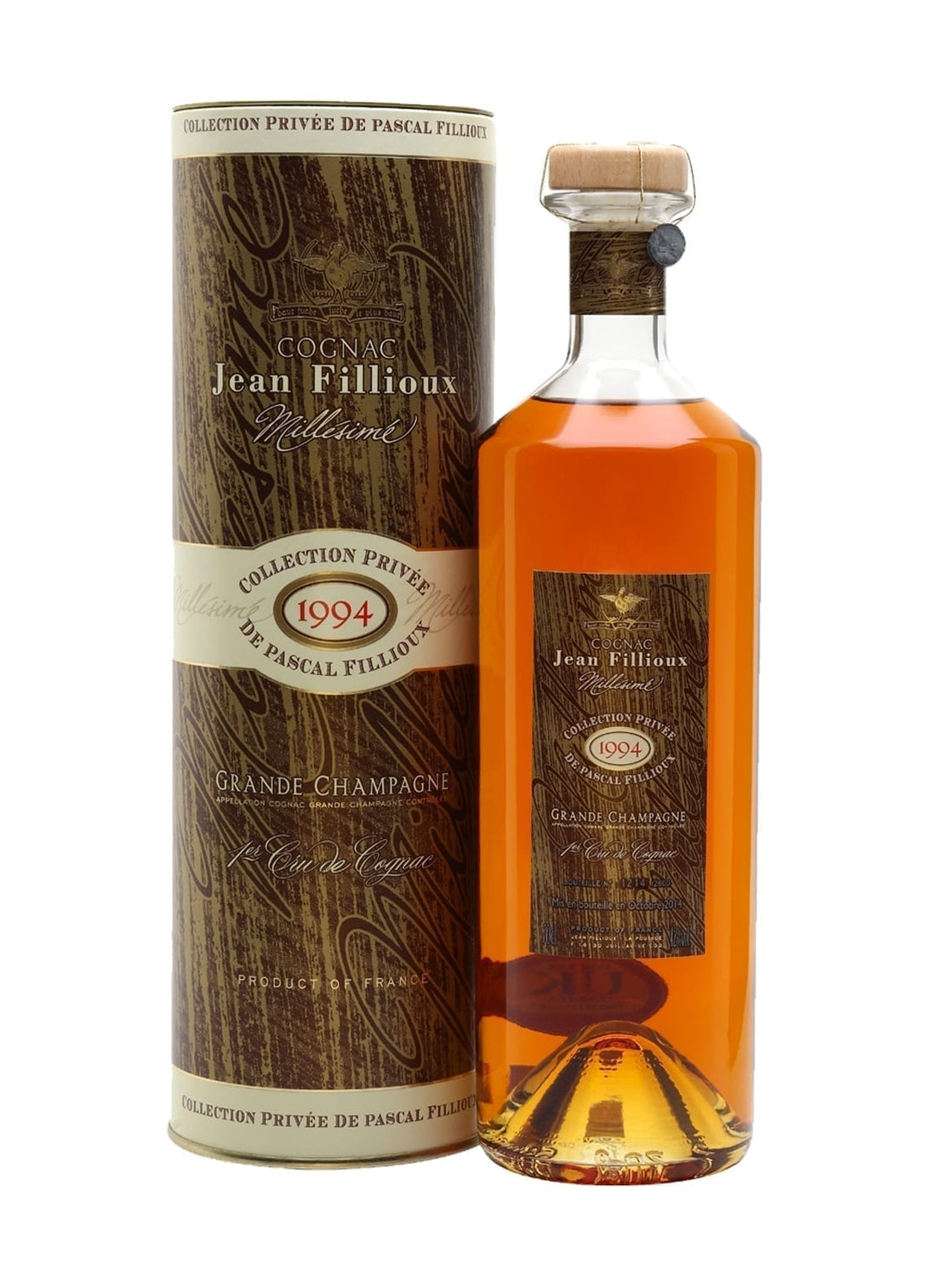 Jean Fillioux Cognac 1994 Grande Champagne 1er Cru 42% 700ml