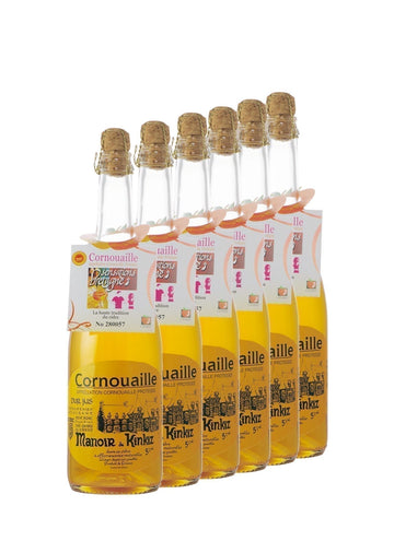 Manoir Kinkiz Cidre 'Cornouaille' (dry apple cider) 5.5% 375ml - x6 bottles