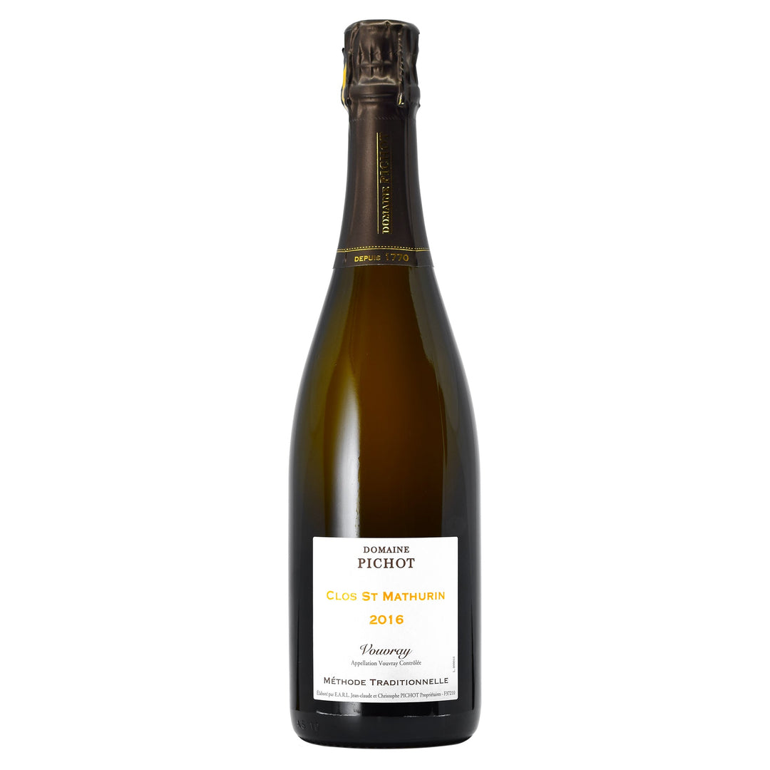 Pichot Vouvray Brut Clos St Mathurin 2018