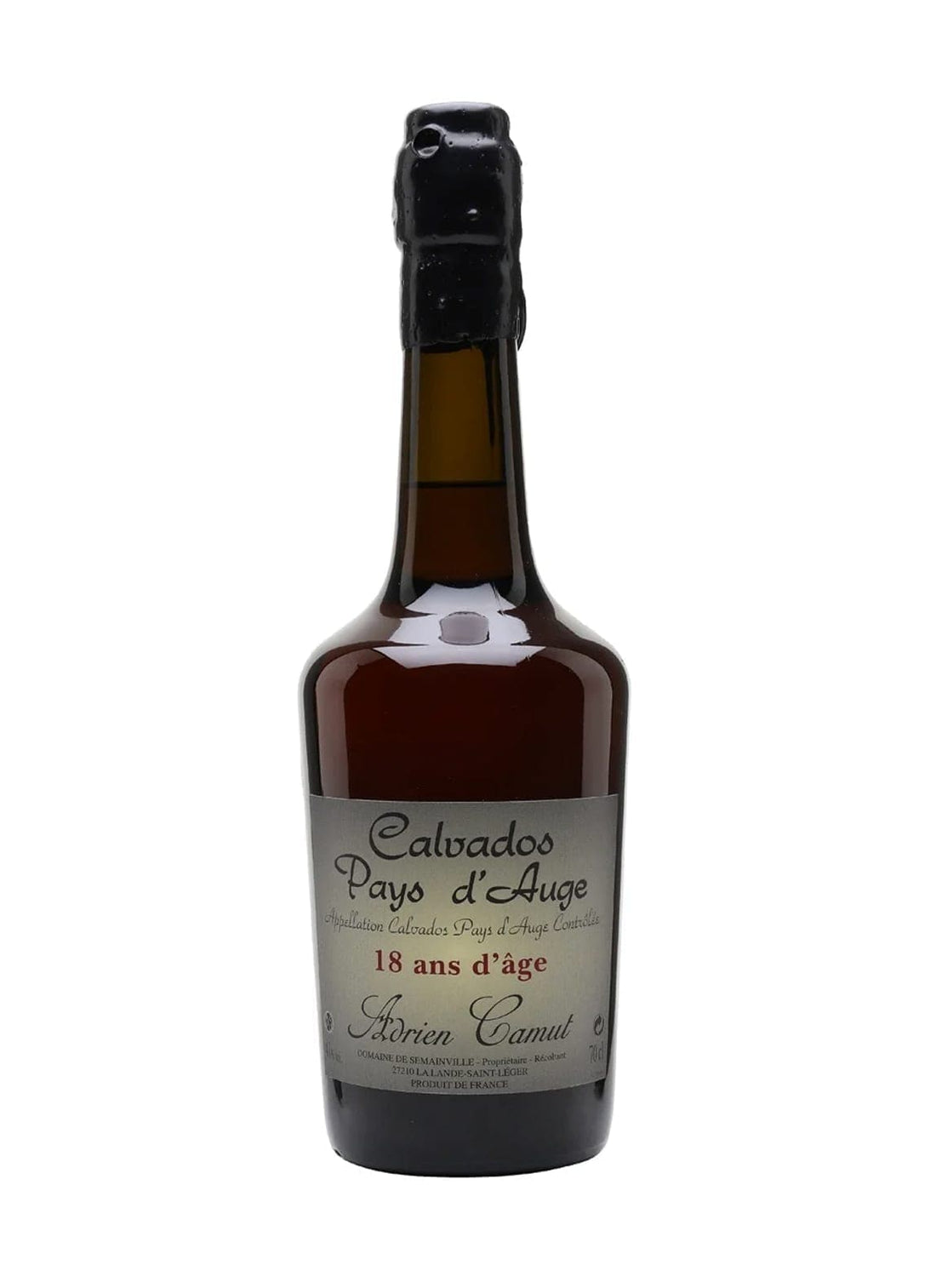 Adrien Camut Calvados Pays D'auge Privilege 18yrs 41% 700ml