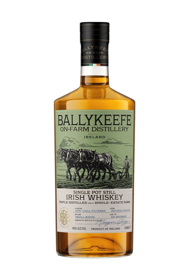 Ballykeefe Single Pot Still 46% 700ml - Caravan Wines & Spirits