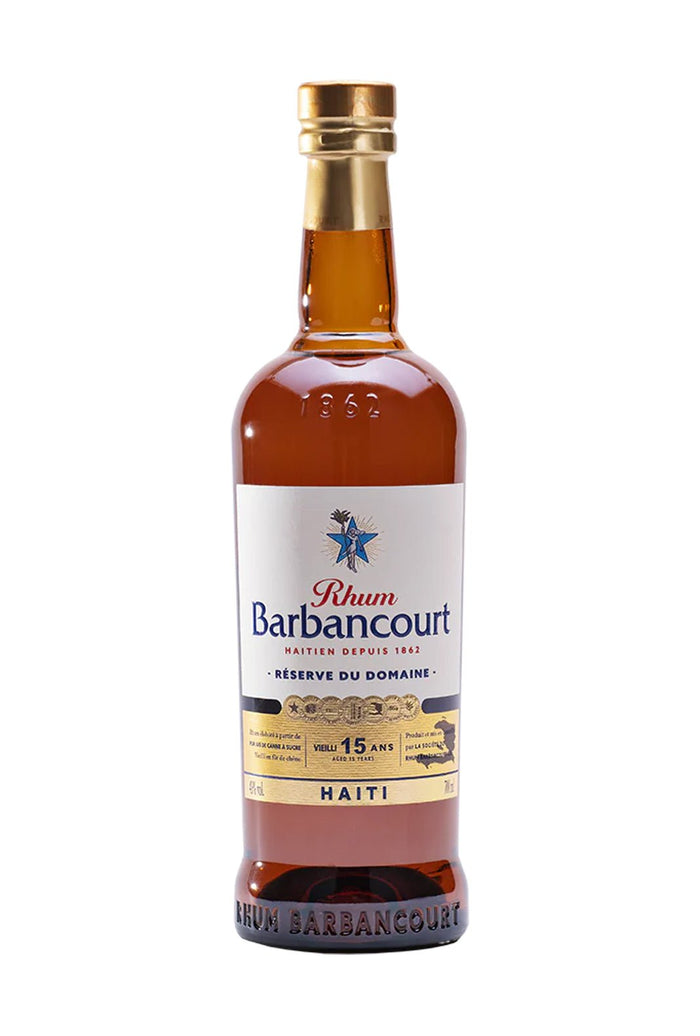 Barbancourt Estate Reserve Extra Old Rum 15 yrs 43% 700ml - Caravan Wines & Spirits