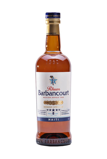 Barbancourt Extra Old Rum 8yrs, 5 stars 43% 700ml - Caravan Wines & Spirits
