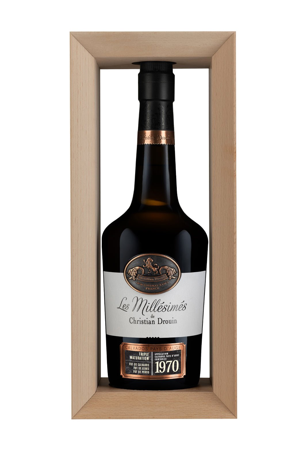 1970 Calvados Drouin Pays d'Auge 42% 700ml
