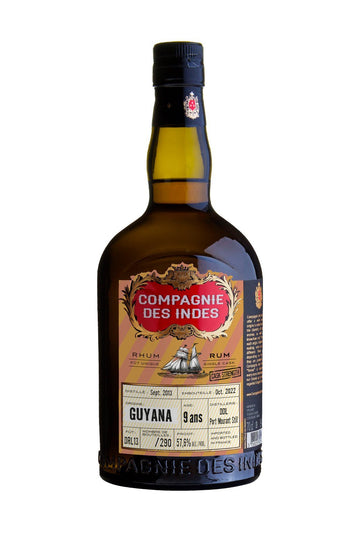 Compagnie Indes GUYANA 9YO 57.6% 700ml