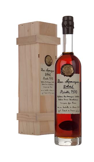 Delord 1970 (Rare Vintage) Bas Armagnac 40% 700ml  WOODEN BOX