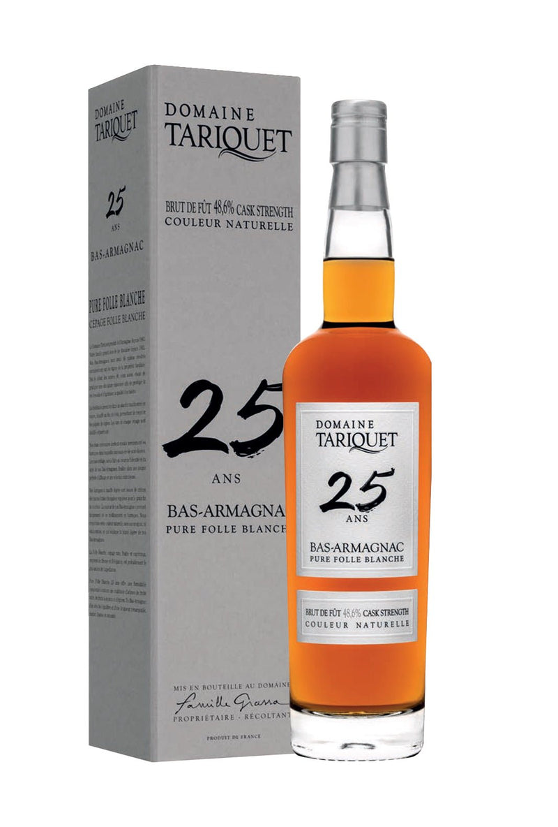 Domaine Tariquet Bas-Armagnac 25yrs Pure Folle Blanche 47.5% 700ml