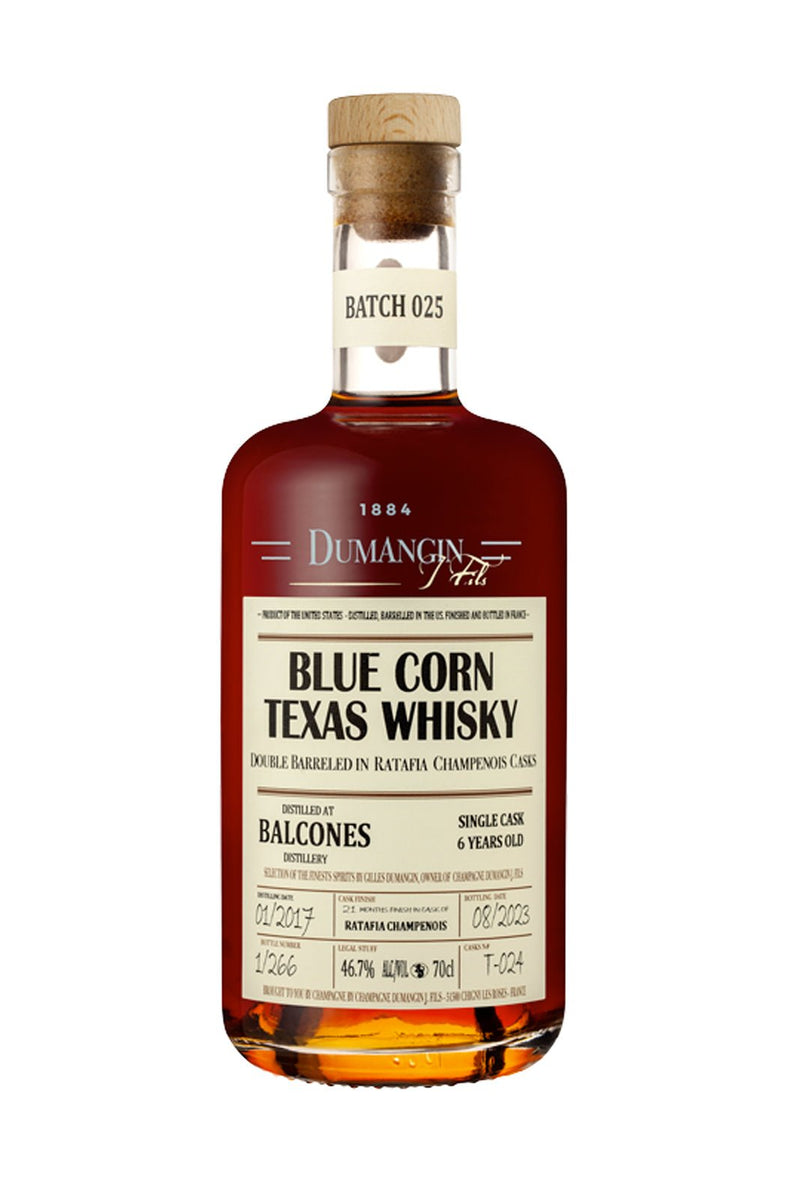 DUMANGIN WHISKY 025 BLUE CORN Balcones 2017 46.7% 700ml