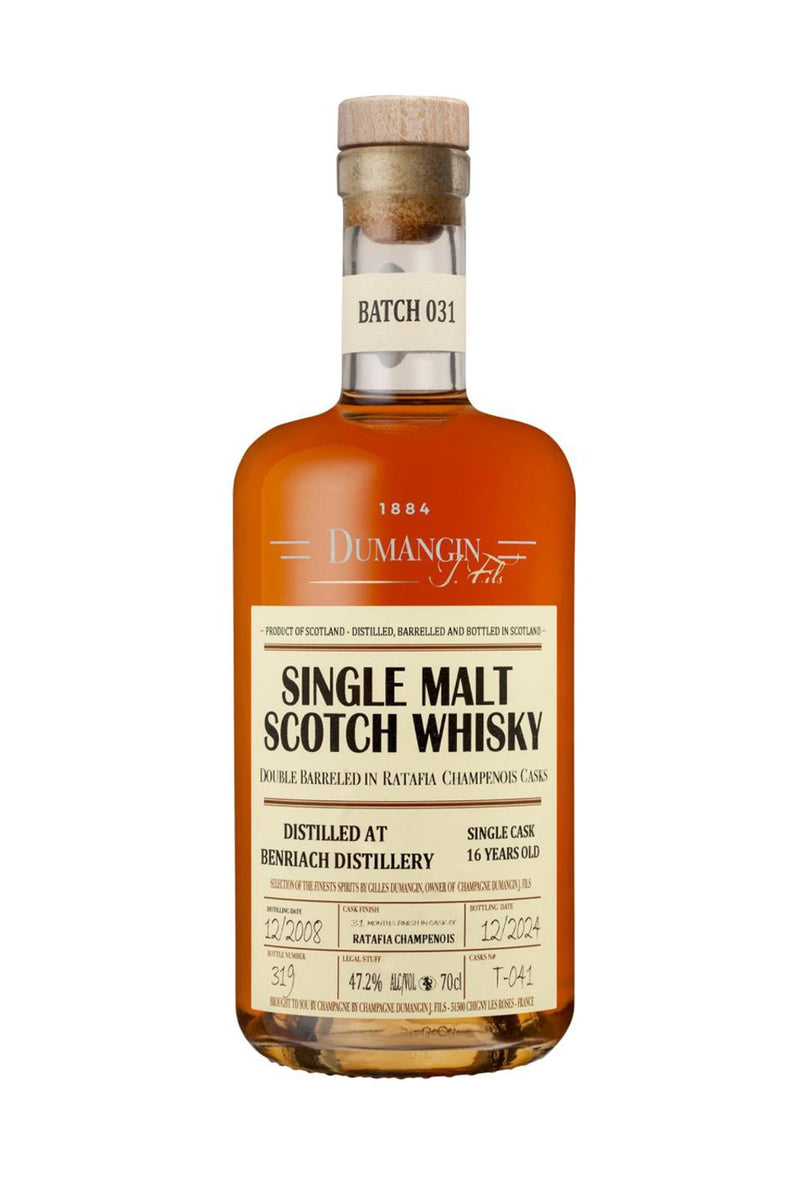 DUMANGIN 031 Single Malt Scotch Whisky Benriach 47.2% 700ml