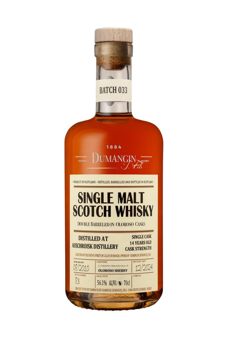 DUMANGIN 033 Single Malt Scotch Whisky Auschroisk 56.1% 700ml