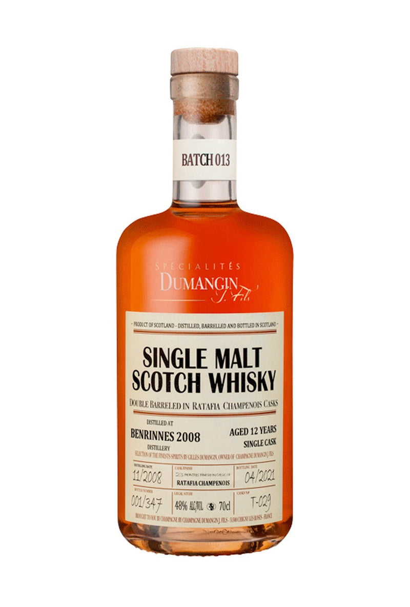 DUMANGIN WHISKY Batch 013 Benrinnes 2008 48% 700ml