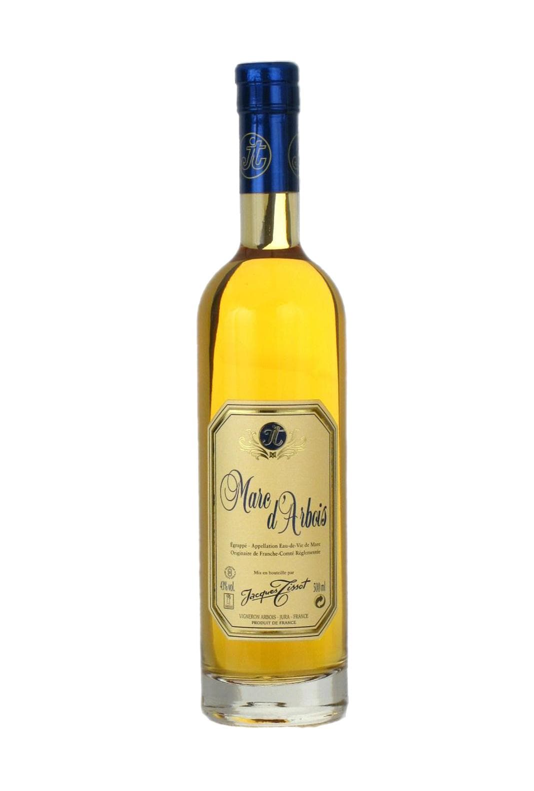 Tissot Vieux Marc Egrappe d'Arbois 43% 500ml