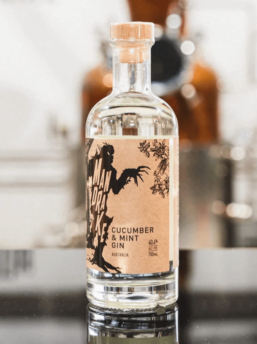 Nosferatu Mandrake Cucumber & Mint Gin 700ml - Caravan Wines & Spirits