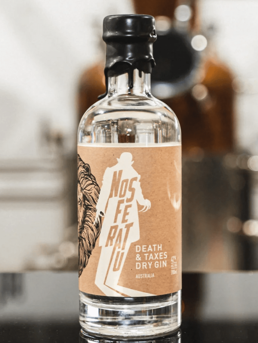 Nosferatu x Death & Taxes Dry Gin - Caravan Wines & Spirits