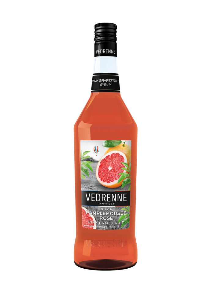 Vedrenne Grapefruit Pink Syrup 1000ml