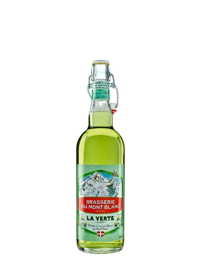 Brasserie du Mont Blanc 'La Verte' Beer with Genepi (Absyntium Glacii)