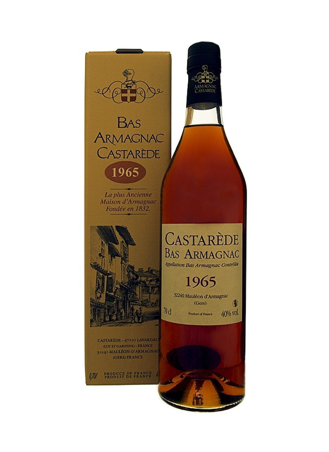 Castarede Bas-Armagnac 1965