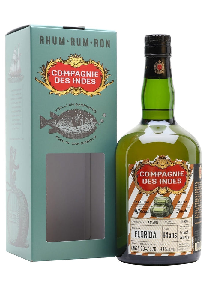 Compagnie des Indes Rum Florida 14 Years
