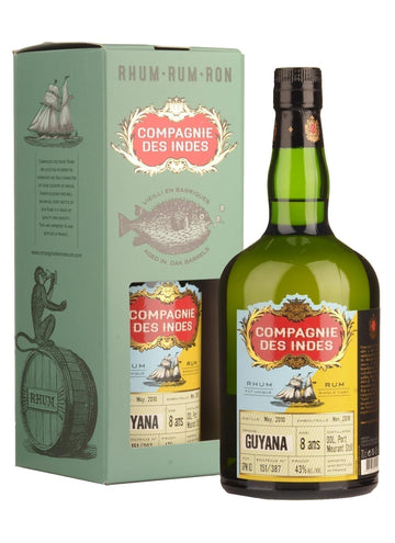Compagnie des Indes Rum Guyana 8 Years