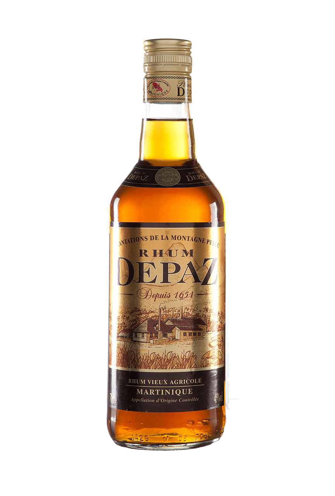 Depaz Rum Agricole Vieux (Old) Martinique 3 Years