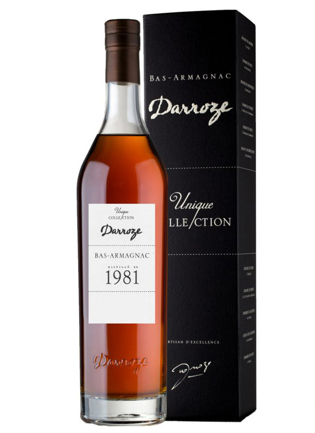 Boingnères Folle Blanche Grand Bas Armagnac 1981