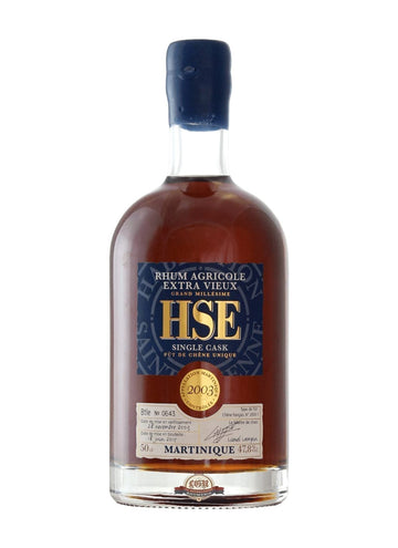 Habitation Saint Etienne Rum 2003 Single Cask