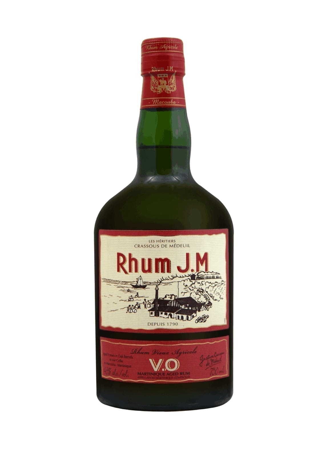 J.M Rum Agricole VO Vieux Martinique