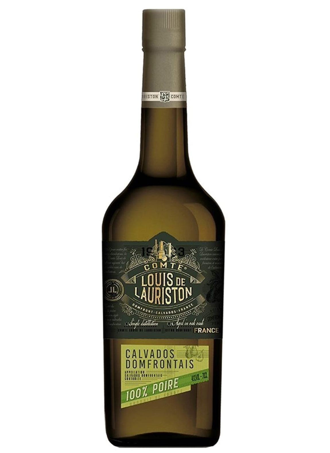 Lauriston Calvados 5 Year Old 100% Pear Domfrontais