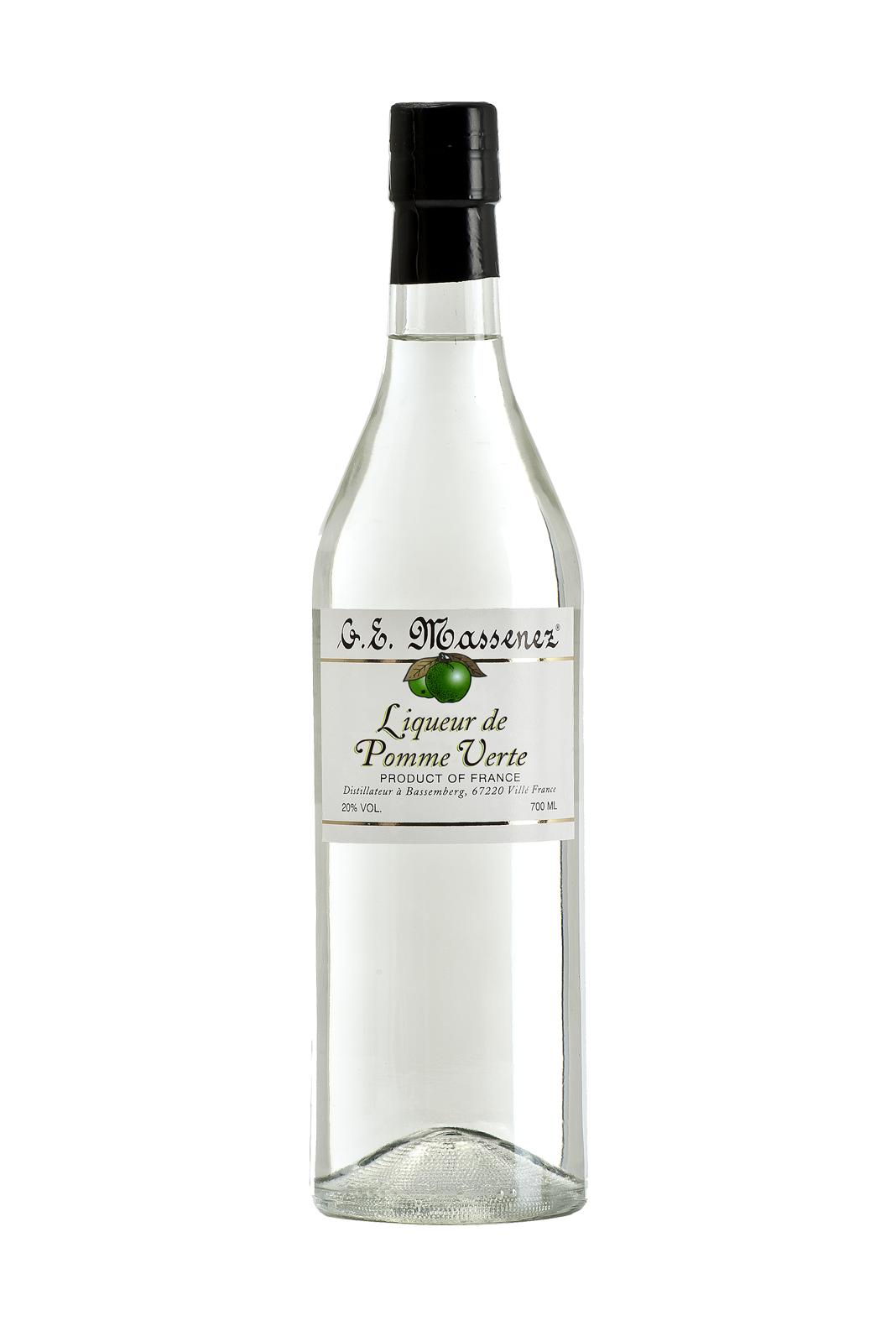 Massenez Crème de Pomme Verte (Green Apple) Liqueur 700ml