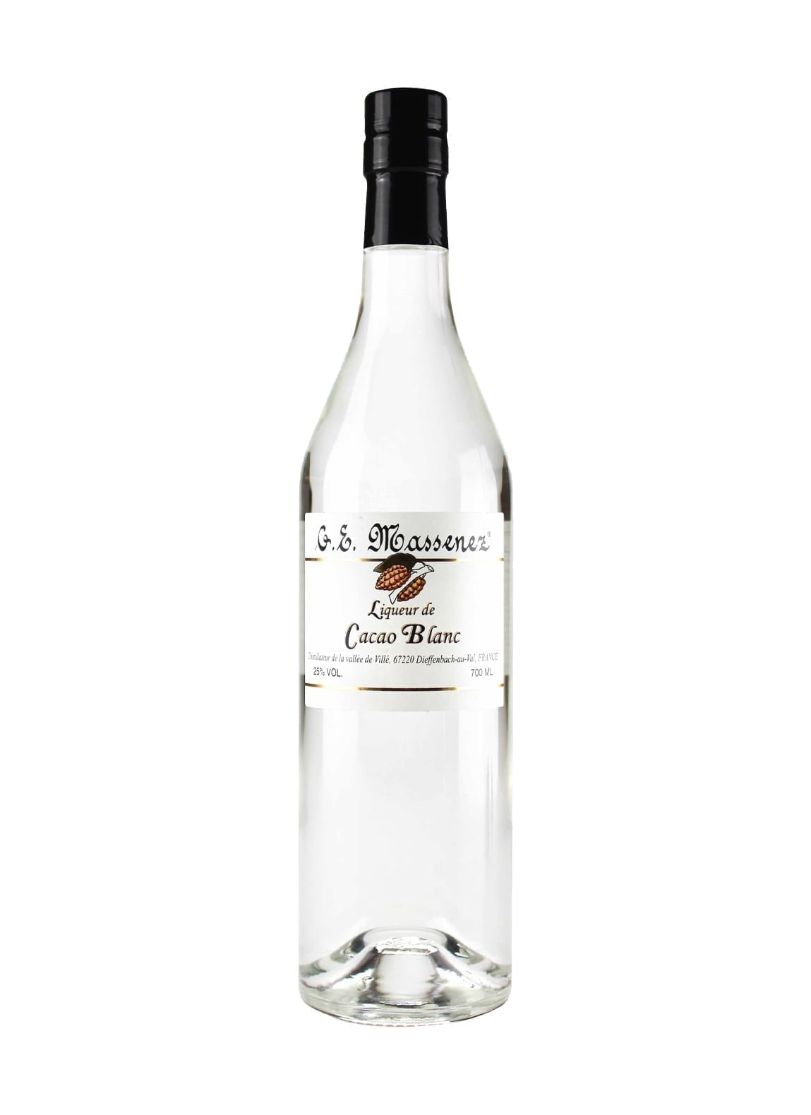 Massenez Cacao Blanc (White Cacao) Liqueur 700ml